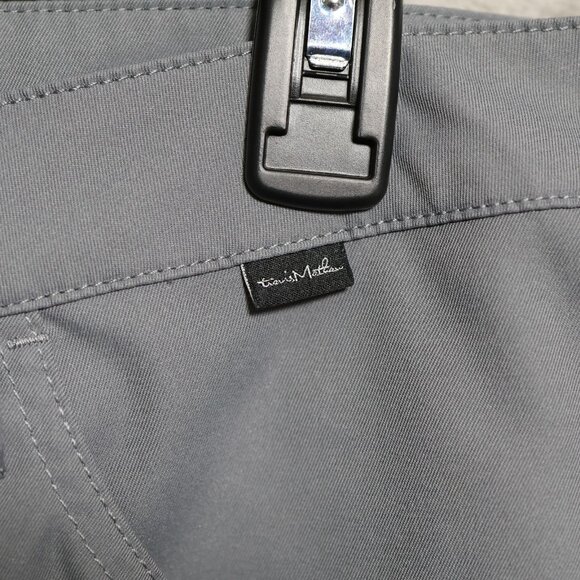 Travis Mathew Level Up Pants Mens 36 Gray Golf Performance 5-Pocket Lightweight - Picture 4 of 14